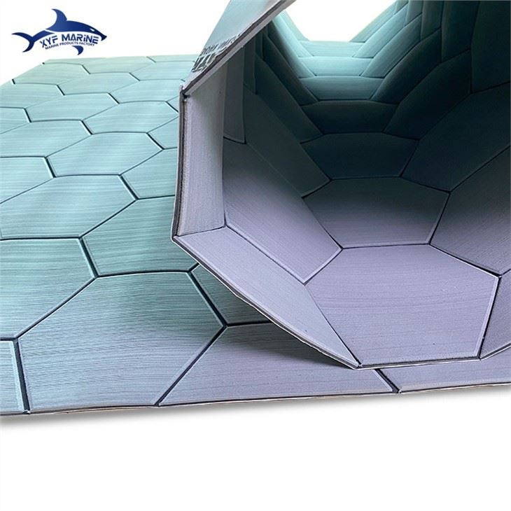 eva foam hexagonal honeycomb decking roll