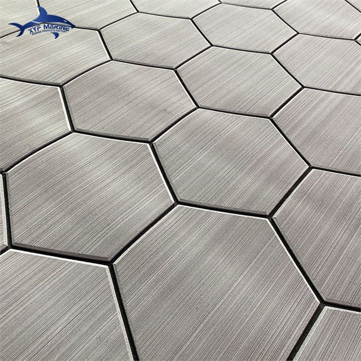 eva foam hexagonal honeycomb decking sheet detail