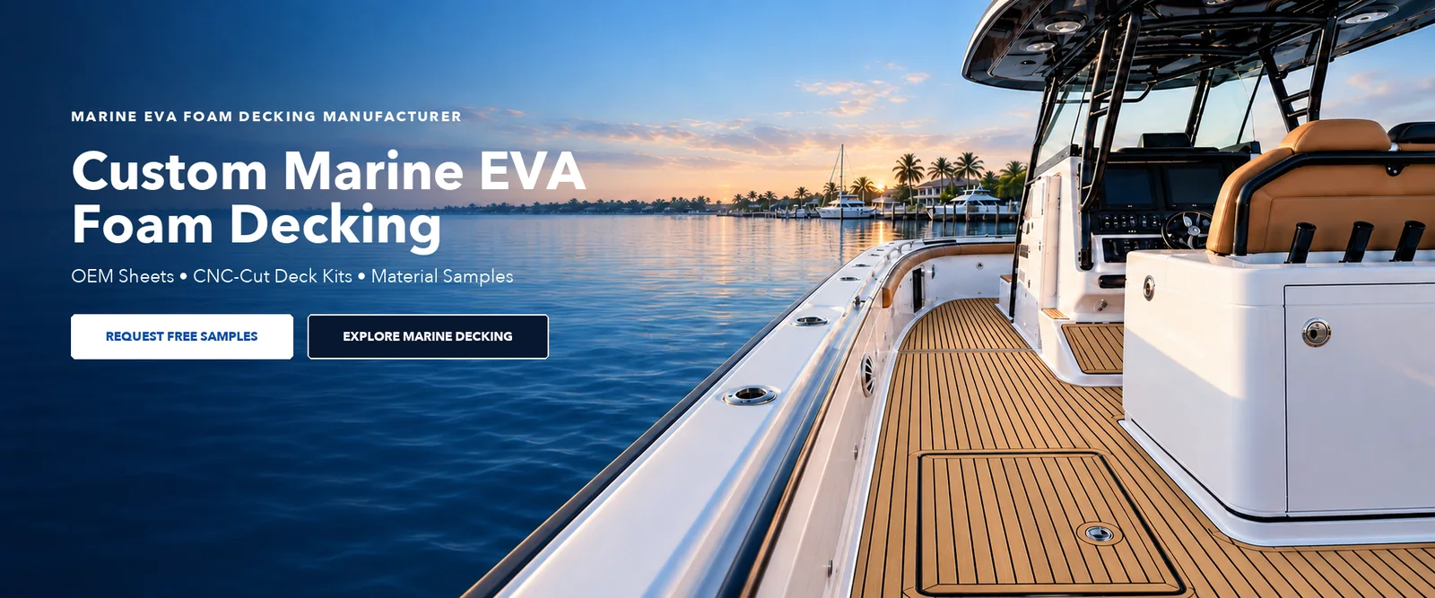 CHINA MARINE EVA FOAM DECKING MANUFACTURER